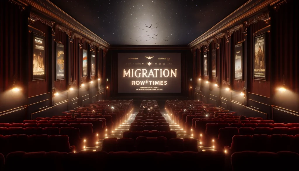 Migration Movie Showtimes