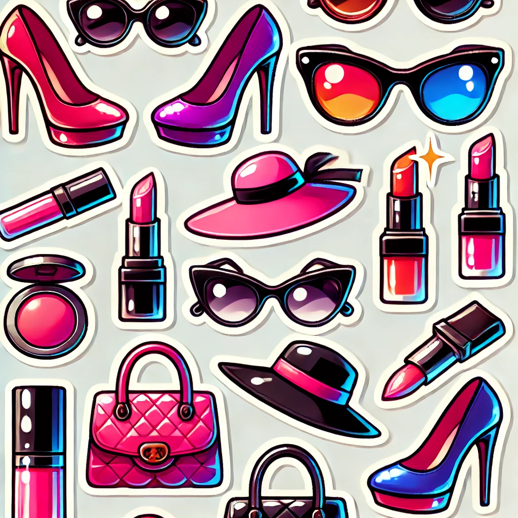 Icon Fashionista Sticker No Blur 